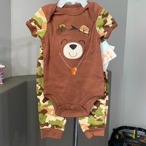 Baby Bear Camo Set, BNWT.